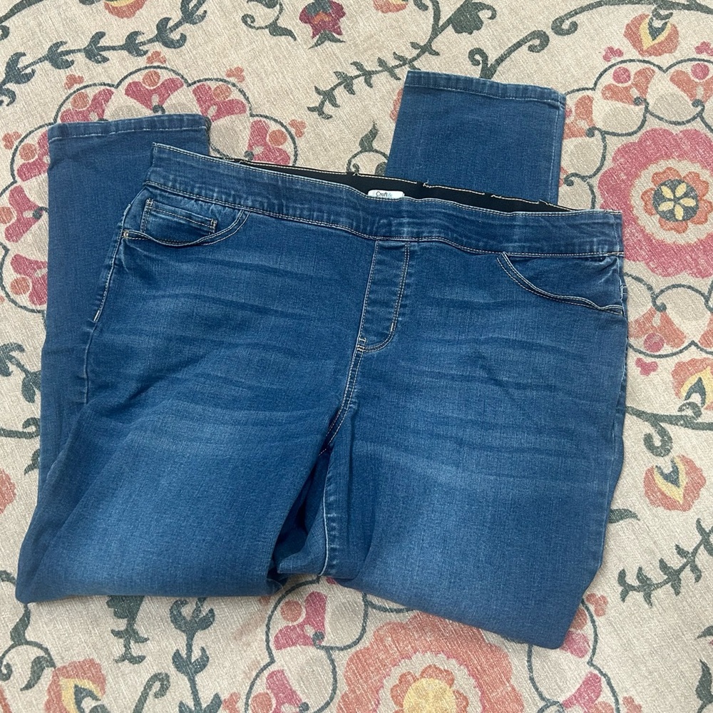 Croft & Barrow Blue Women's Jeggings